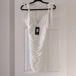 White fashion Nova dress